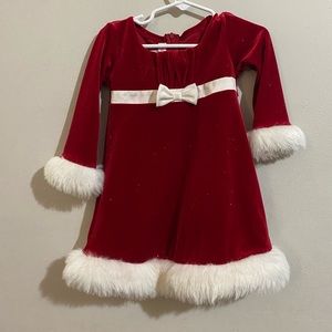 Red Ashley Ann toddlers dress